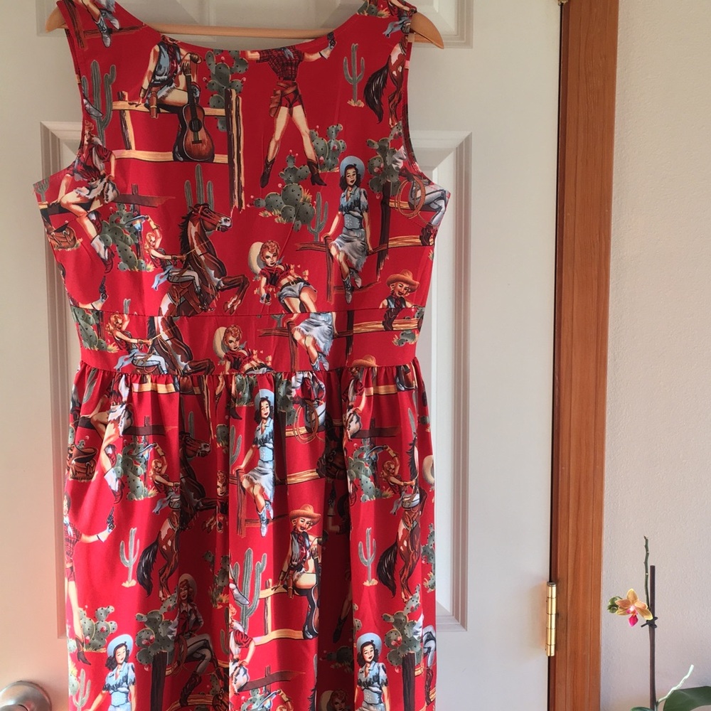 Vintage-Style Satin Dress